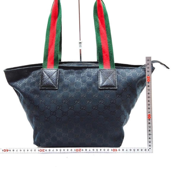 A
Gucci Black Monogram Tote Bag - Picture 2 of 11
